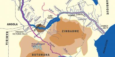 Mapa geologických zambi